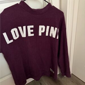 PINK Victoria's Secret Plum Sweatshirt